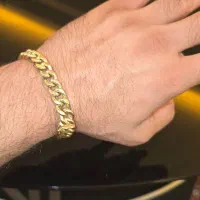 دستبند کارتیه نو مردانه سایز بزرگ