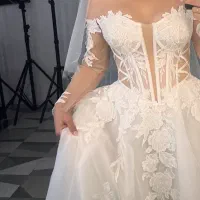 لباس عروس در حد نو مدل ۲۰۲۶ مزون دوز