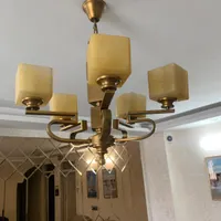 لوستر کلاسیک برنز|لوستر و چراغ آویز|شهریار, |دیوار
