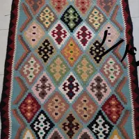 گلیم دست ساز|گلیم، جاجیم، گبه|سنندج, |دیوار