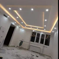 کناف به همراه نقاشی بتونه هالوژن وریسه ۶۰۰|خدمات پیشه و مهارت|رباط‌کریم, رباط‌کریم|دیوار