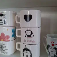 ظروف چوبی و سرامیکی و تعدادی مجسمه واکسسوری|صنایع دستی و سایر لوازم تزئینی|اندیشه, اندیشه فاز ۱|دیوار