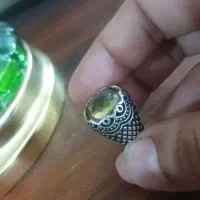انگشتر نقره سیترین