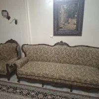 مبلمان استیل چوب گردو کاملا سالم با قیمت استثنایی