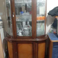 بوفه چوبی 2 دره|بوفه، ویترین، کنسول|پاکدشت, شهرک انقلاب|دیوار