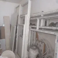 پنجره و درب یو پی وی سی استفاده نشده