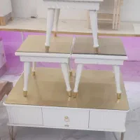 میز و عسلی و کنسول و میز tv ست هم عسلی سه تیکه|مبلمان خانگی و میز عسلی|ملایر, |دیوار