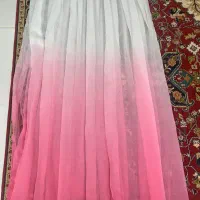 پرده حریر با آستر ومیل پرده قد ۱/۷۰مناسب پنجره ۱/۵