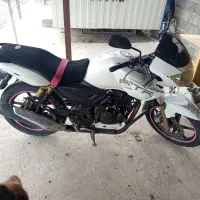 موتور آپاچی مدل ۸۹ در حد صفر سالم و تمیز