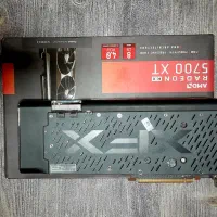 کارت گرافیک AMD 5700XT XFX سه فن پلمپ با جعبه|قطعات و لوازم جانبی رایانه|رشت, استادسرا|دیوار