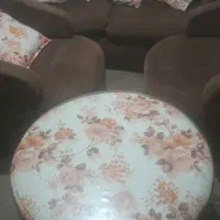 مبل نیم ست بامیز|مبلمان خانگی و میز عسلی|رشت, خمیران زاهدان|دیوار