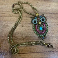 گردنبند مرغ آمین و جغد|بدلیجات|لنگرود, |دیوار