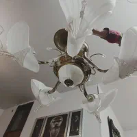 لوستر شیک ۵شاخه|لوستر و چراغ آویز|کرمانشاه, |دیوار