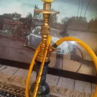 پایه قلیون برنجی توپرسالم