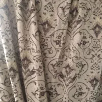 پرده پارچه ای در حد نو