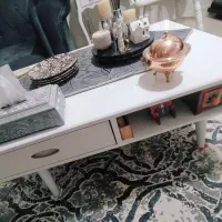 میز جلو مبلی و دو عدد میز عسلی