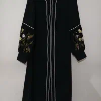 مانتو مشکی سایز ۴۲