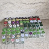 شیشه ی  ترشی و مربا
