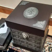 سطل و جا دستمالی کنارسالنی|صنایع دستی و سایر لوازم تزئینی|ری, حمزهآباد|دیوار