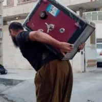 باربری اسباب کشی*ماشین باکارگر*باهموناکداخل عکس