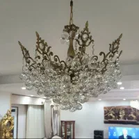 لوستر برنز 8 شعله