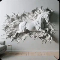 بازسازی نقاشی کاغذ کناف گچبری صخره مصنوعی اپوکسی|خدمات پیشه و مهارت|رامسر, |دیوار