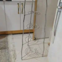 استند ۶ طبقه ای  استیل قابلمه