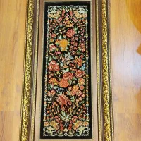 تابلو فرش  دست بافت ابریشم