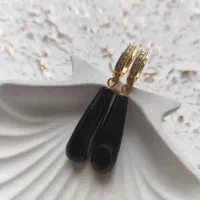 گوشواره عقیق سیاه|جواهرات|تهران, اکباتان|دیوار