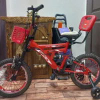 دوچرخه ۱۶ کمک فنر دار خارجی در حد نو