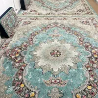 دو عدد فرش ۱۲متری ۳۰۰۰شانه ابریشمی