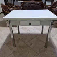 میز ناهارخوری چهارنفره/شش نفره با قابلیت میزتحریر
