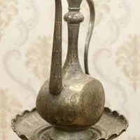 آفتابه لگن قلمکاری یزد