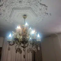 لوستر اویز سقفی برنزی