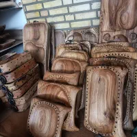 اندازه ظروفی چوبی|ظروف سرو و پذیرایی|فشاپویه, |دیوار