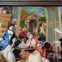 تابلو فرش دستباف شاعر جوان چله نخ|تابلو فرش|اصفهان, ارزنان|دیوار