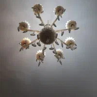 لوستر ۸ شاخه|لوستر و چراغ آویز|تهران, اسکندری|دیوار