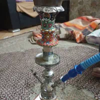 قلیان برنجی طعم دوسیب