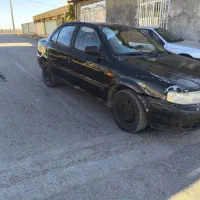 سمند مشکی مدل 82 تک سوز شاسی سالم|خودرو سواری و وانت|ثلاث باباجانی, |دیوار