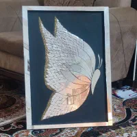 تابلو آیینه کاری پروانه  کار دست