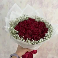 باکس و دسته گل روبانی