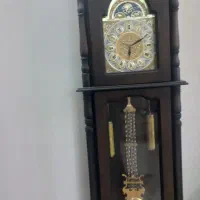 ساعت ایستاده چوبی