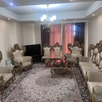 مبل استیل ۹ نفره و میز نهارخوری ۸ نفره