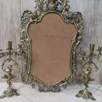 آینه و شمعدان