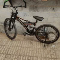 دوچرخه 26 دیسکی کمک دار دنده ای|دوچرخه، اسکیت، اسکوتر|قزوین, |دیوار