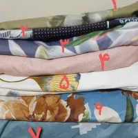 دوخت ملحفه روتشک تخت خواب وروبالش