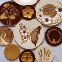 دیوار کوب سفالی