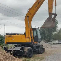 بیل هیوندای لاستیکی ۲۱۰|خودرو سنگین|تهران, آزادشهر|دیوار