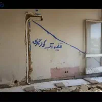 لوله کشی توکار(لوله مسی) کولراسپیلتو داکت اسپلیت|خدمات پیشه و مهارت|چالوس, |دیوار