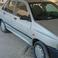 پرایدصبا دور رنگ شاسی جلو ترک داره